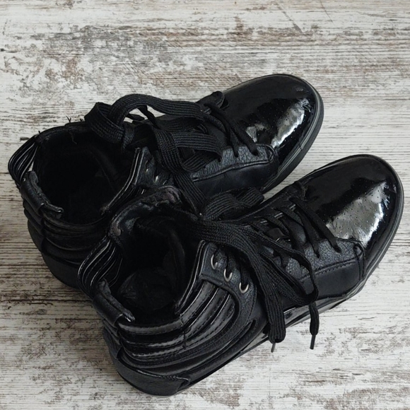 balera Shoes | Balera Dancewear Patent High Top Sneakers | Poshmark